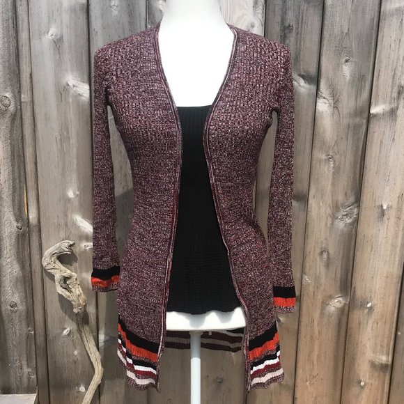 International Concepts Long Duster Sweater sz XS - Picture 8 of 13